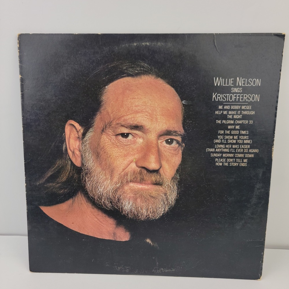 Willie Nelson Sings Kristofferson Vinyl LP Album 1979 Columbia JC 36188